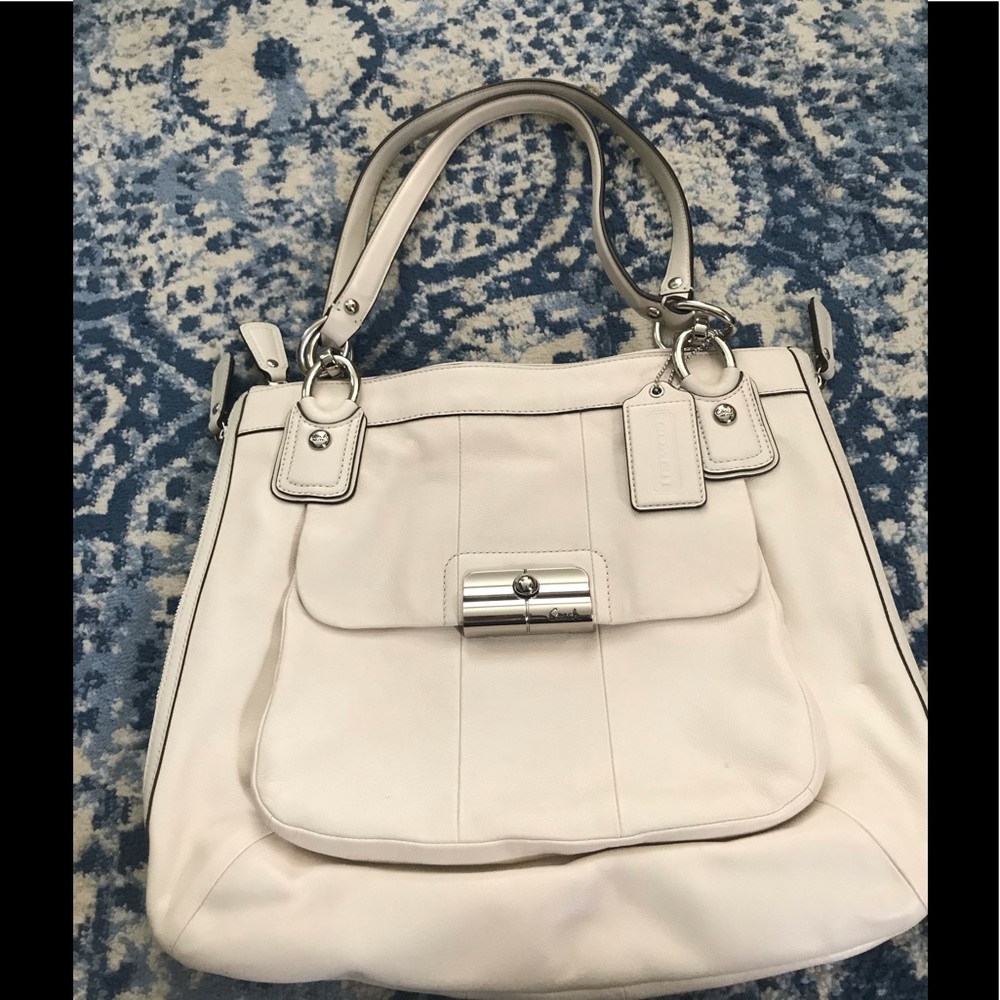 Coach Winter White Handbag - NWOT